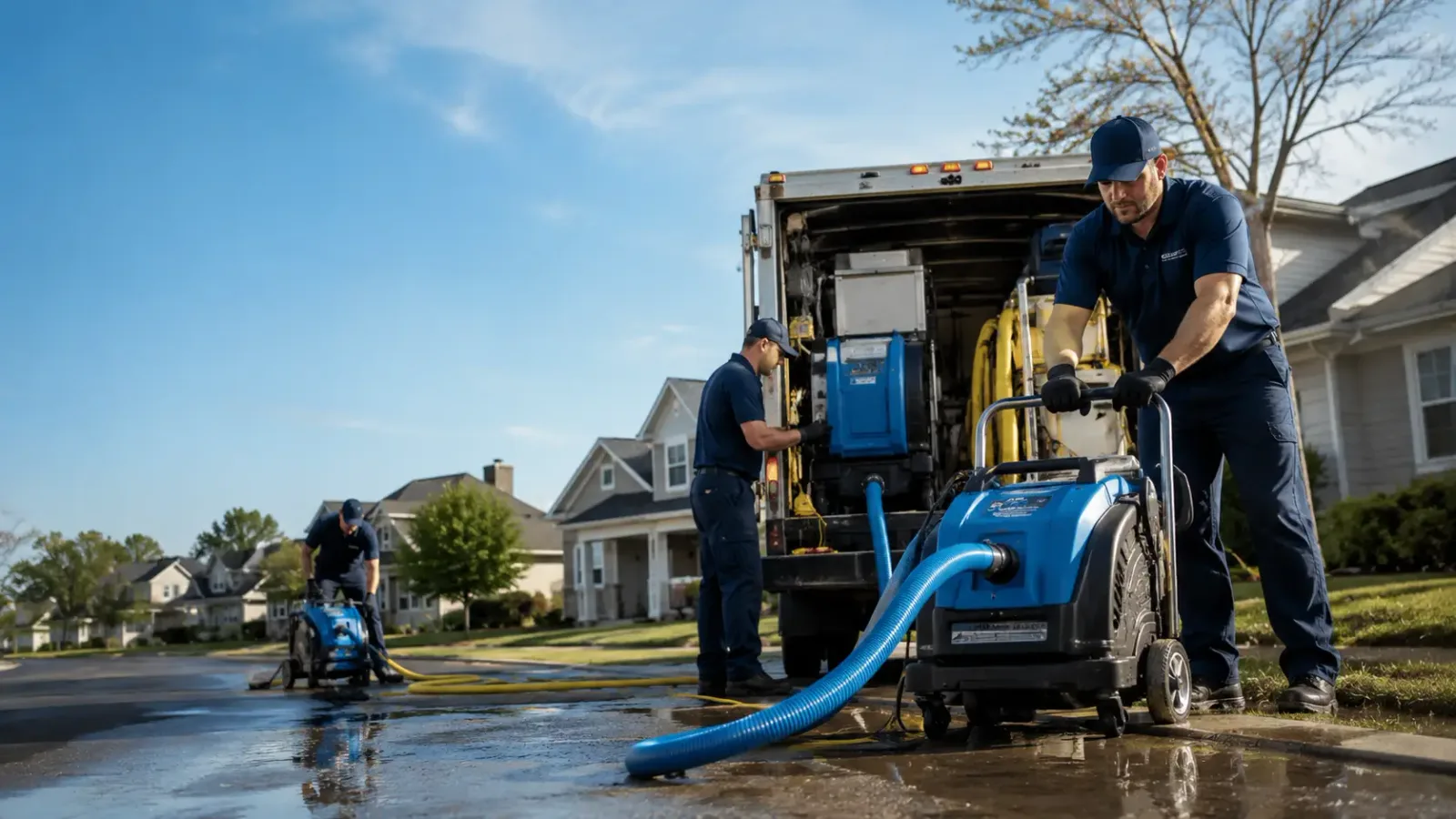 Flood Damage Cleanup in Saint Stephens Church, VA